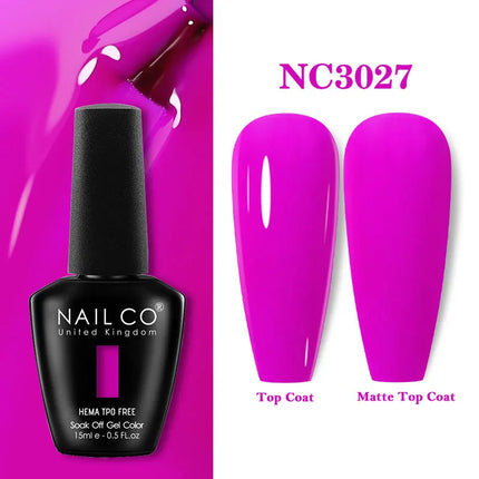 NAILCO 15ml Red Color Series Gel Varnish Coffee Gel Nail Polish Maximalism Reddish Gellak Design Brown Lacquer Nail Art Manicure