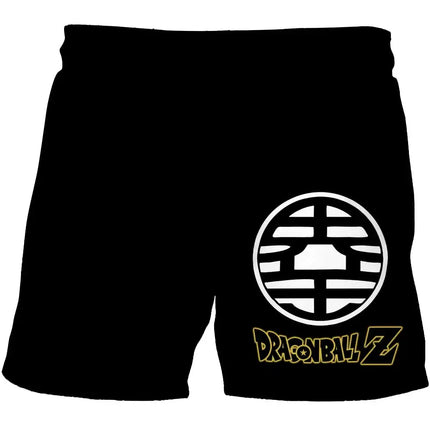 Japanese Cartoon Dragon Ball Z Children's Boys Shorts Beach Pants Summer Cartoon Cute Boys Beach Pants Shorts