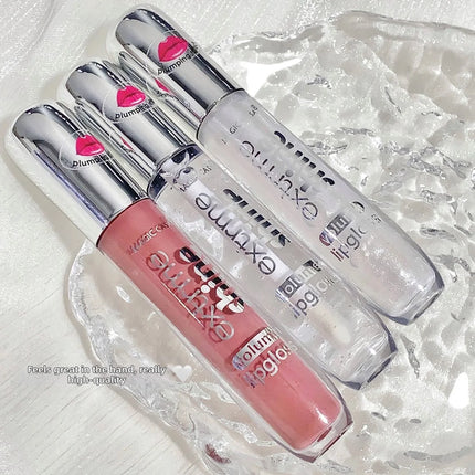 Fine Shimmer Lip Oil Gloss Long Lasting Hydrating Moisturizer Transparent Water Based Pearlescent Lip Glaze