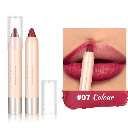 Matte Finish Waterproof Lip Liner 8 Colors Long Lasting Lip Pencil Contour Pen Sexy Red Tint For Perfect Lip Makeup