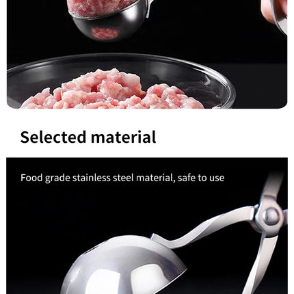 Stainless Steel Rice Meat Dumplings Ware Fish Ball Shrimp Ball Rice And Vegetable Roll Diy Kitchen Gadget
