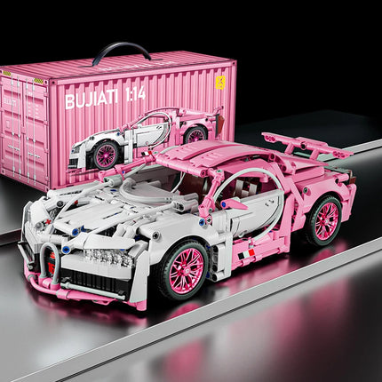 Building Blocks Roadster Technology 1:14 Racing Roadster building blocks Assembly brick vehicle toy gift for boys