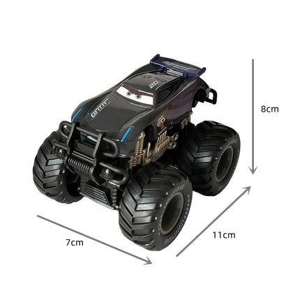Pixar Cars Mater Lightning McQueen Jackson Storm Big Wheel Offroad Vehicle Pullback Force Cars Model Toys Birthday Gifts