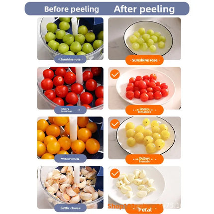 Electric Grape Peeling Machine Automatic Household Electric Fruit Peeler Qingti Peeling Machine Campeggio Pelador Patatas