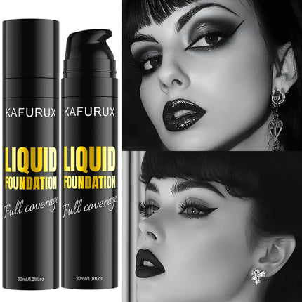 1PC Pure White Liquid Foundation for COS stage Face Korean Makeup Gifts Waterproof concealer Mixable  Foundation Adjuster Lighte