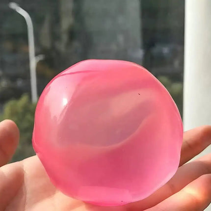 Moldable Squishy Pearl Coconut Oil Squeeze Toy Moldable Stress Ball Squishy Toy Slow Rising Decompression Sensory Toy for Adult