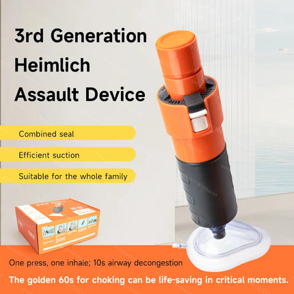 Auto Cpr First Aid Device Anti Asphyxia Rescue Devices Portable Home Outdoor Heimlich Emergency Machine for Adult and Child