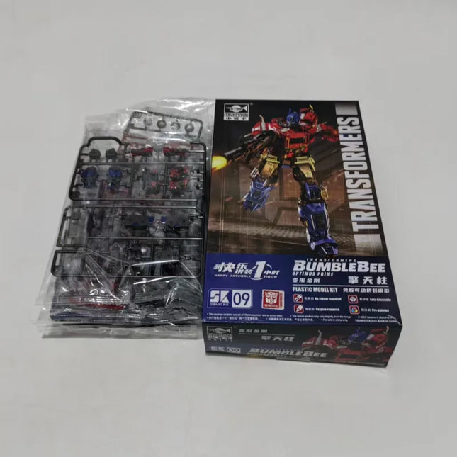 Trumpeter Transformers 08111 BUMBLEBEE OPTIIMUS PRIME Glue-Free Movable Assemble Model Kit