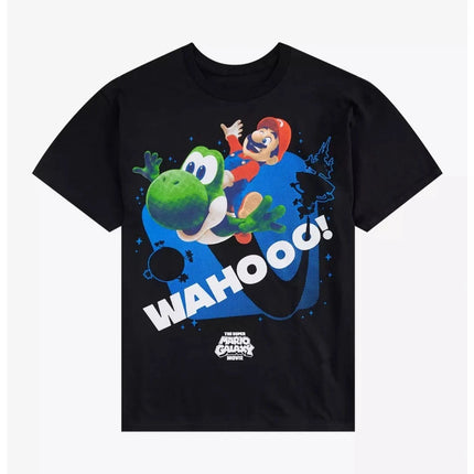 2026 New The Super Mario Galaxy Movie unisex 100%cotton shirt, There are children's sizes, summer Men's fashion Harajuku T-shirt