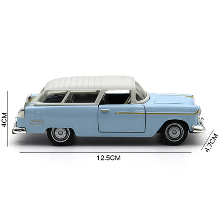 Alloy Classic car model Children's toy car decoration Pull back ejection car model boy's birthday gift Die cast car model toy