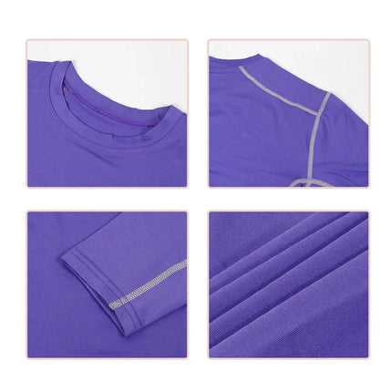 Men Compression Running T-Shirt Gym Sportswear Training Jogging Shirts Fitness Tight Long Sleeve Sport T-shirt Quick Dry Clothe