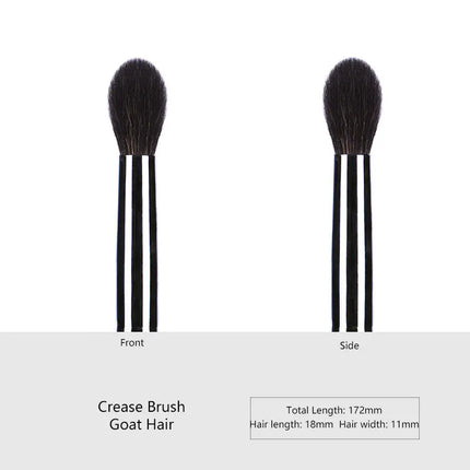 1pc High end Animal Hair Detail Eyeshadow Makeup brushes Highlight Make up brushes Eye Shadow Conceal Ebony Handle pencil beauty