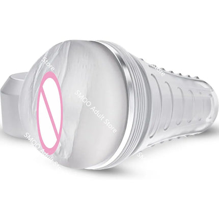 Flesh the LIght Realistic Pussy Male Masturbator Sex Toy For Men Lifelike Artificial Silicone Vagina Man‘s Masturbation Cup