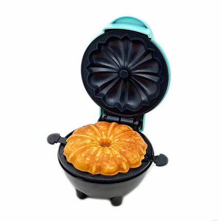 OFENLAI Mini Waffle Bowl Maker Non-Stick Dessert Bowl Machine for Ice Cream Fruit and Snacks