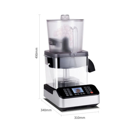 Desktop Fruit Peeling Machine Automatic plum Cherry Tomato Apple Grape Fruit Skin Crusher Remover Removing Machine