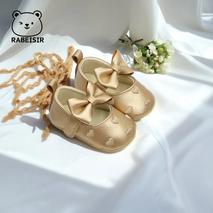 Baby girl toddler shoes baby embroidery love style baby's first pair of step shoes breathable non-slip fashion