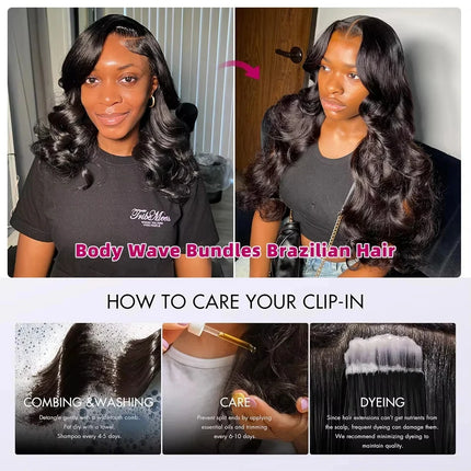 28 30 32 Inch Body Wave 1 3 4 Bundles Brazilian Remy Unprocessed Raw Virgin Human Hair Wavy Double Bundles Weave Extensions