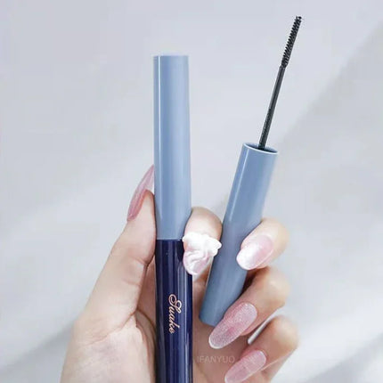 Silk Fiber Matte Mascara Makeup Ultra-Fine Brush Lengthening Eyelashes Extension Fast Dry Brown Black Curling Mascara Comestics