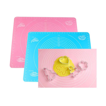 Silicone Baking Mat Kneading Dough Mats Pizza Cake Sheet Cooking Grill Gadgets Bakeware Table Pad Kitchen Pastry Accessories