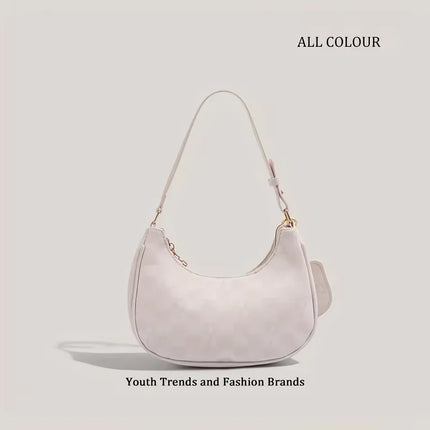 Sanrio 2026 New Sanrio Pink Cute Hello Kitty Armpit Bag, Cartoon Girl Fashion Versatile Shoulder Bag Handbag