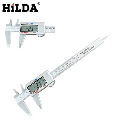 HILDA 0-150mm Vernier Caliper digital Electronic Digital Caliper 6 Inch LCD Micrometer Measuring Tool