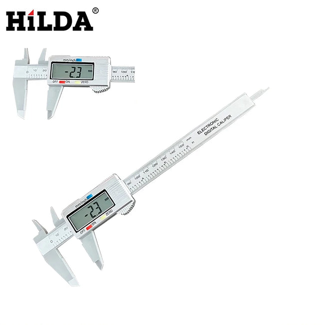 HILDA 0-150mm Vernier Caliper digital Electronic Digital Caliper 6 Inch LCD Micrometer Measuring Tool