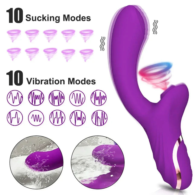 20 Modes Clitoral Sucking Vibrator for Women, Clit Clitoris Sucker Vacuum Stimulator Dildo, Sex Toys Goods for Adults 18+