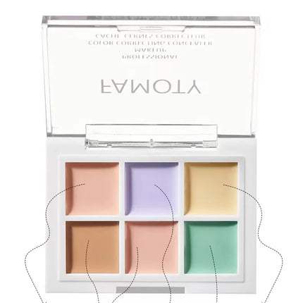 Nine-tone Concealer Spotty Acne Print Dark Eye Circles Tear Gap Brightening Skin Tone Lasts Forever