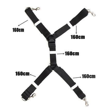 Nylon Sex Toys For Adults Women Bdsm Bondage Restraint System Handcuffs Wrists Ankle Cuffs Erotic Accessories
