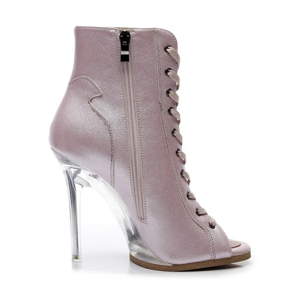 2023 New Fashion Women Heels  Lace-up Boot Stilettos Jazz Dance Lady Shoes For Latin Dancing Outdoor Sexy Stilettos Plus Size