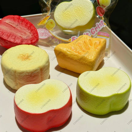 Mousse Cake Squishy Toy Slow Rising Brown Sugar Mousse Square Cake Slow Rebound Squeeze Toy Anti Stress Release Hand Relax Gift