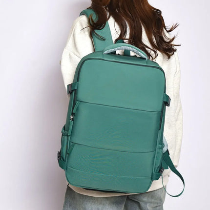 Couples Leisure Lightweight Backpack Travel Backpack Female New Backpack Student Schoolbag Large Capacity Travel Commuter Luggag