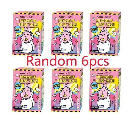 2025 Hot Pink Rabbit Blind Box wacky abstract Series Mysterious Box Toys Cute Fashion Action Figures Cartoon Decor Surprise Gift