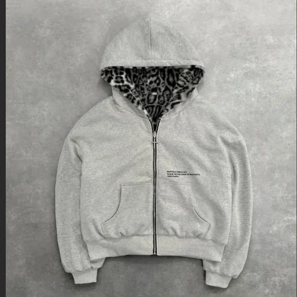 Blokette Retro Tactical Camouflage Zipper Cotton-Padded Jacket Women's Y2K Harajuku Gothic Plush Warm Casual Hoodie Sweatshirt