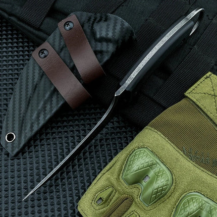High-quality Lightweight Straight Knife with K Sheath Utility Outdoor Camping Survival Adventure Tactical EDC Tools Collectibles