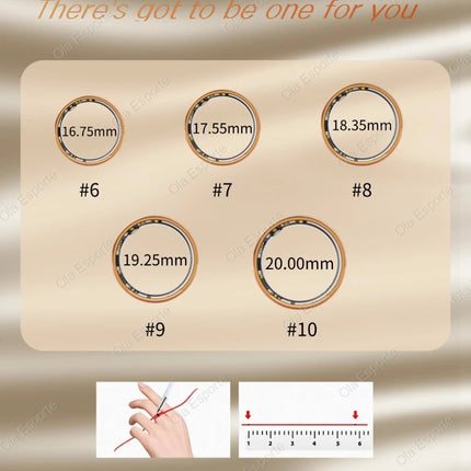 2026 New Smart Ring Women Heart Rate, Blood Oxygen, Blood Pressure and Sleep Monitoring, Smartring Men Multiple-sport Modes Ring