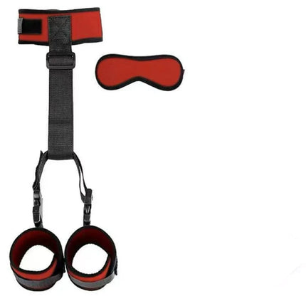 Adjustable Handcuffs And Blindfold Adult Sex Toys For Women Couples Collar Erotic Bdsm Bondage Set No Vibrator Games Sex Shop
