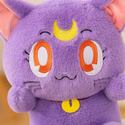 Japan Anime Sailor Moon Plush Cat Toys Kitten Stuffed Doll Girlish Kawaii Room Decor Stuffed Kawaii Gifts For Girlfriend