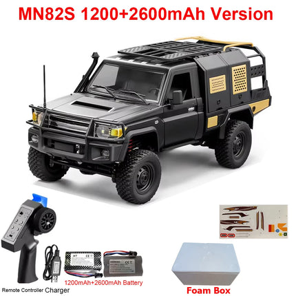 MN82 MN82PRO MN82S MN82T RC Car 1/12 4WD 2.4G Remote Control Car Climbing Off-road RC Crawler LED Light Truck RC Toys As Gift