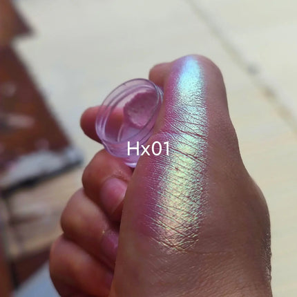 Colorful Chameleon Eyeshadow High Pigmented Multi Chrome Pigments Metallic Eye Shadow Pallete Eye Glitter Shiny Makeup Cosmetic