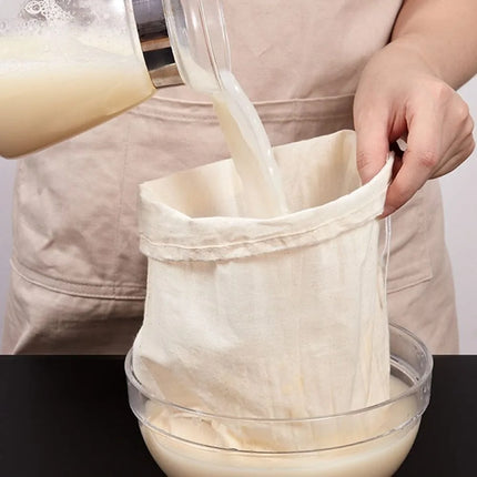 New Cheese Cloth Cheesecloth Bags for Straining Nut Milk Bags Cold Brew Bags Tea Yogurt Coffee Filter Strainers Bag