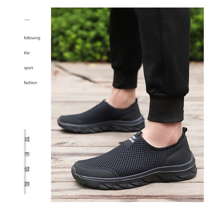 YRZL New Running Shoes for Men Breathable Sports Shoes Light Weight Fashion Summer Breathable Sneakers for Men Plus Size 39-46