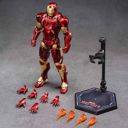 ZD Toys Iron Man Action Figures (Models: MK1-MK7,MK9 MK11, MK12, MK14, MK15, MK23, MK27, MK38, MK40, MK42, MK43,MK46 7-Inch, etc