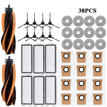 For JONR P20 PRO / T5 Pro Robot Vacuum Cleaner Accessories Main Side Brush Hepa Filter Mop Cloth Replacement