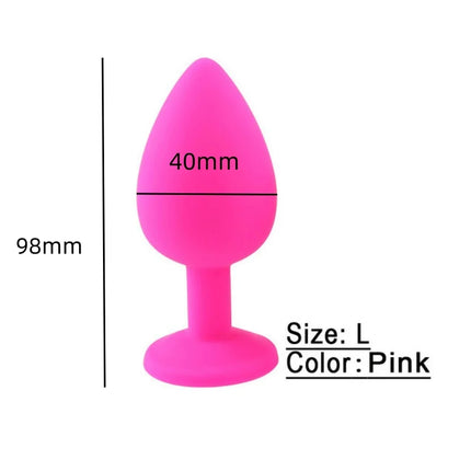 Butt Plug Silicone Anal Plug Prostate Massager Stimulator Adult Supplies Dilator Anus Beads Sex Toys For Women Man Gay Ass Tail