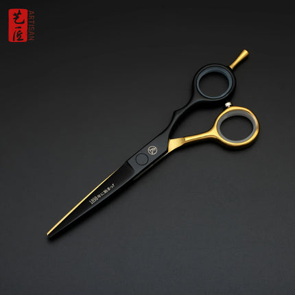 The 6-inch black and blue dual blade handle is ergonomically designed for greater comfort and ease of use, making it suitable fo