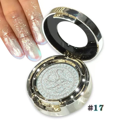 Sheeneffect Chameleon Eyeshadow Long Lasting Super Shimmering Single Color Delicate High Gloss Shiny Pearl Flash Eye Makeup