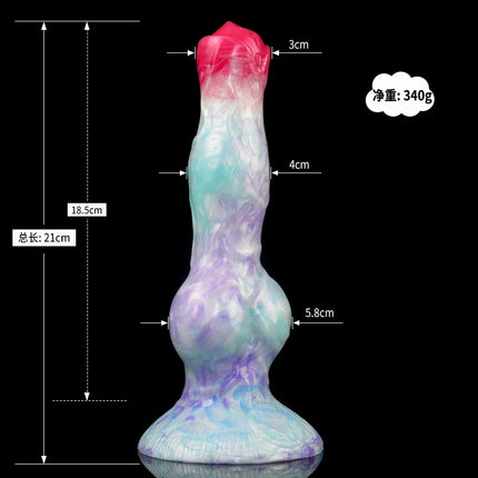 NSFU Fantasy Dog/Horse/Monster Dildo with Suction Cup Huge Silicone Butt Plug Anal Plug Sex Toy For Women Men Big Dildo