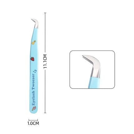 Eyelashes Tweezers Stainless Steel For Lashes Extension Supplies Makeup Tools Nail Art Accessories Rhinestone Picker Tools