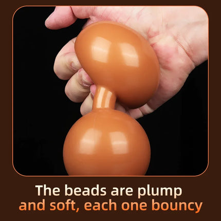 But Plug Silicone Anal Beads Big Anal Plug Tail Anal Big Ball Sextoy Sex Toys Huge Butt Plug Adult Toys Ass Plug